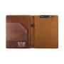 Personalized Business Organizer A4 size with pen holder Vintage leather Notepad Holder