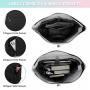 15.6 Inch Rolltop Backpack Waterproof Large Laptop Bag with USB Charging Port for Travel Work School Laptop Backpack Women Men