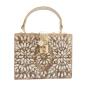 Party wedding ladies diamond metal luxury square fashion private label black elegant clutches bags clutch bag evening