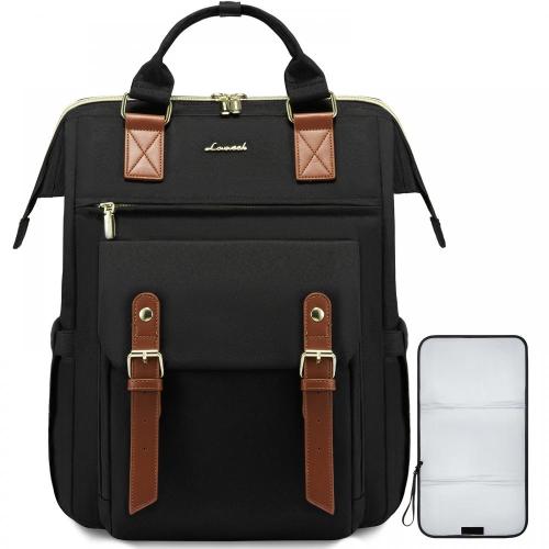 LOVEVOOK 2023 large capacity mother bag baby diaper organizer nappy bag Multifunctional travel laptop mommy backpack for women