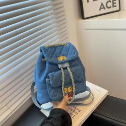 New Fashion Versatile Lingge Small Backpack Summer Leisure Travel Backpack