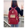 ZF121 Shoulder Bag Men Casual Students Schoolbag Female Fashion Hundred Travel Backpack Nylon Breathable Load Reduction
