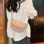 HR776 Fashion Women Chest Bag Personalized Wide Shoulder Strap Crossbody Bag Girl's Versatile Zippers Phone Storage Waist Bag