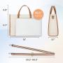 Promotion Cotton Canvas Tote Bag Fashion Large Capacity Colorful Tote Shopping Bags