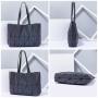 LOVEVOOK Fashion Boutiques geometric folding bag Large inventory Drop shipping luminous women handbags