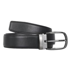 Factory direct men leather belt adjustable pu leather belt pin buckle belt for men