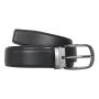 Factory direct men leather belt adjustable pu leather belt pin buckle belt for men