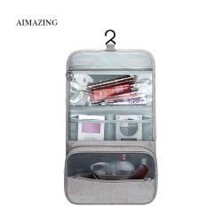 Cosmetic Bag Hanger Hanging Toiletry Bag Large Transparent Pvc Washing Cosmetic Storage Bag For Make Up