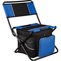 Outdoor portable folding sport hiking hunting picnic camping stool fishing chair with backrest and cooler bag