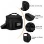 Lunch Bag Insulated Lunch Box Cooler Handbags with MOLLE/PALS Webbing Leakproof Lunch Cooler Tote Bag for Tactical Men Woman