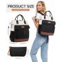 LOVEVOOK wholesale 2pc school bags casual backpacks sets for student wholesale waterproof office computer bag laptop backpack