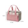 Breast Pump Bag Backpack with Cooler Compartment Double Layer Pumping Bag Cooler Bag with Ice Pack for Nursing Moms