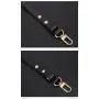 HR200 Adjustable Leather Bag Shoulder Strap Black Extension Shoulder Strap Accessory Adjustable PU Crossbody Bag Long Strap