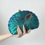 New arrival beading bags retro evening clutch bag purse ladies evening bags green beaded handbags wholesale pochette femme