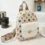 2024 Mini Backpack Women Low MOQ Portable Dress Hot Sale Summer Ladies Shoulder Bag Classic Fashion Printing New Small Schoolbag