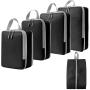 XL009-5 Foldable Travel Bag Five Pieces Two combinations 6 Colors Accept Customized Logo Durable Essentials for Travelling