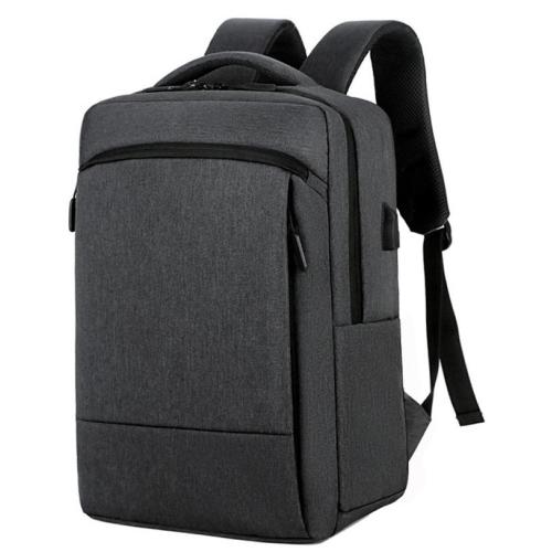 Custom LOGO Unisex Business Laptop Backpack Waterproof USB Schoolbag Single-Layer Manufacturers' Gift Computer Bag