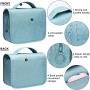 Hanging Makeup Bag Set Cosmetic Bag Waterproof Zip Handle Hanging Travel Toiletry Bag For Men And Women Make