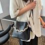Senior Texture Small Bag New Tide Summer Crossbody Bag Popular Niche Chain Portable Bucket Bag For Ladies