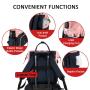 LOVEVOOK Amaozn hot sale brand custom Backpack Business Computer Purse Work Bag with USB Port Travel School Bag Laptop Backpacks