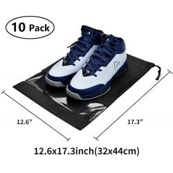 Wholesale Travel Portable Waterproof Shoe Storage Pouch Space Saving Drawstring Shoes Organizer Bags