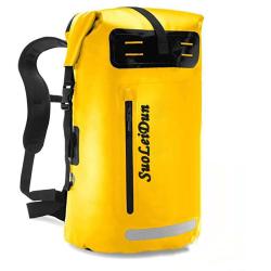 KBW794 Customized PVC Waterproof Shoulder Bag Backpack Hiking Outdoor Large Travel Luggage Bag Camping Sports Mountaineering