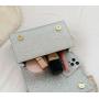 ZR391 Female 2023 Spring New Small Focus Design Chain Shoulder Bag Fashion Simple Small Square Bag Casual Crossbody Bag