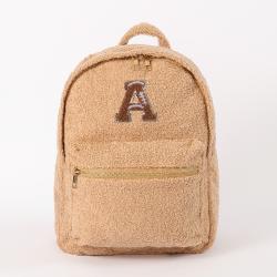 Keymay Stock Fashion Winter Plush Backpack Trend Girl Trend Bagpack School Bag Sherpa Rucksack Teddy backpack bag