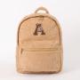 Keymay Stock Fashion Winter Plush Backpack Trend Girl Trend Bagpack School Bag Sherpa Rucksack Teddy backpack bag