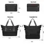 Gelory Large Capacity Travel Polyester Duffel Bag Lightweight Waterproof Dry And Wet Separation Foldable Storage Bag For Travel
