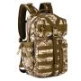 Outdoor Tactical Backpack Travel Bag with Waist Bags Waterproof Mountaineering and Cycling Backpack