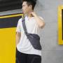 HR358 New One Shoulder Chest Bag Trendy Brand Crossbody Bag Close Fitting Anti-theft Men's Sports Motorcycle Cycling Small Bag