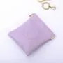 Custom Emboss Leather Flap Earphone Watch Jewelry Packaging Bag Closing Magnet Necklace Bracelet Storage Leather Pouch