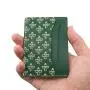 Customized Pattern Logo Pu Leather Credit Name Business Card holder Wallet Premium RFID Blocking