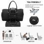 Custom logo LOVEVOOK 2022 extra large duffel bags fashion Women's Weekender Bag Canvas Overnight Carry on Luggage travel bags
