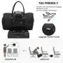 Custom logo LOVEVOOK 2022 extra large duffel bags fashion Women's Weekender Bag Canvas Overnight Carry on Luggage travel bags