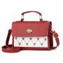 Popular design women's handbag pu leather 2024 new fashion women's crossbody bags small shoulder square bag