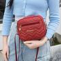 Wave pattern embroidery bag 2024 Korean ladies fashion hundred crossbody bag manufacturers wholesale foreign trade women's bags