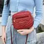 Wave pattern embroidery bag 2024 Korean ladies fashion hundred crossbody bag manufacturers wholesale foreign trade women's bags
