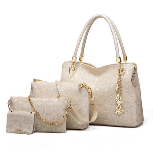 2024 New Fashion Europe And The United States Shoulder Oblique Span Handbag Large Bag Stuffed Bun Mother Bag