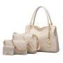 2024 New Fashion Europe And The United States Shoulder Oblique Span Handbag Large Bag Stuffed Bun Mother Bag