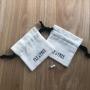 8x8cm Cotton Canvas Jewelry Packaging Bag Jewelry Pouch with Custom logo