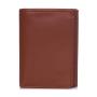 RFID Mens Wallet Deluxe Capacity Trifold genuine leather wallet