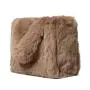 2024 Wholesale Hot Sale Minimalist Design Faux Fur Tote Bag For Women Purse Handbag