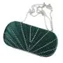 Retro style wedding clutch purse for women blackish green evening bags ladies party clutches handbag