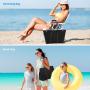 LOVEVOOK 2022 new arrival Large Multipurpose Shoulder Gym Poole Bag for Women with Small Purse 2 pcs Travel Tote beach Bags