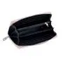 Designer women's long wallet RFID women slim wallet zipper leather long wallet for ladies