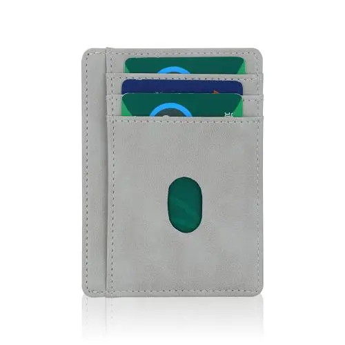 classic style thin card holder high quality genuine leather card holder
