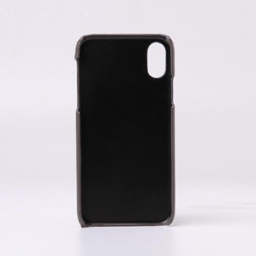 Custom Genuine Saffiano Phone Case For Iphone X  Wholesale Real Leather Cell Phone Case For Iphone X 13 14 15mini pro max