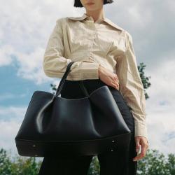2024 New Arrival Pu Vegan Leather Oversized Custom Women Handbag Shoulder Bag Ladies Large Tote Bag For Women